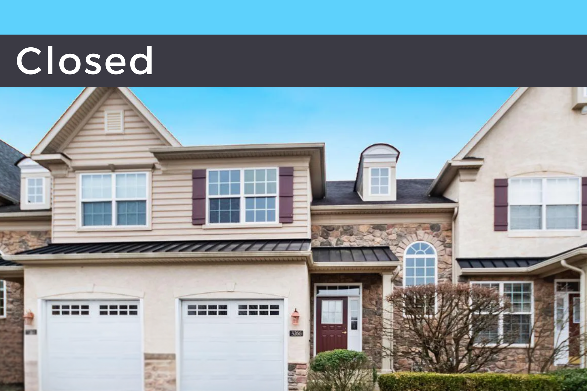 Read more about the article 【Closed】3266 Waterstone Ct #186, Furlong, PA 18925