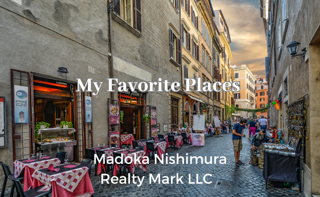 Read more about the article My Favorite Places